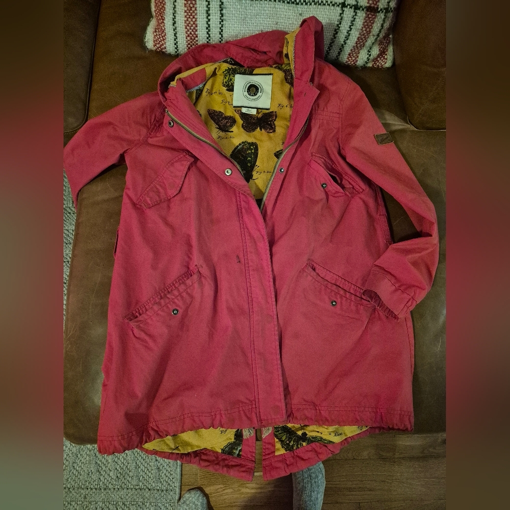 DOL butterfly rain jacket